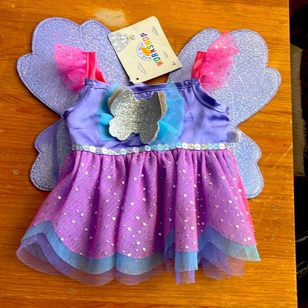 Build-A-Bear Workshop Butterfly Fairy Dress
